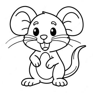 Mouse Coloring Page 2011-1651