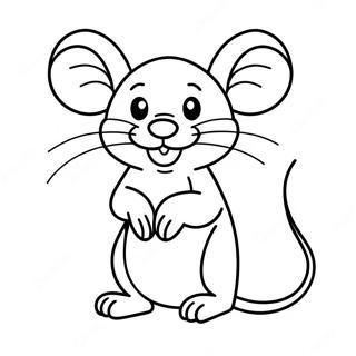 Mouse Coloring Page 2011-1652