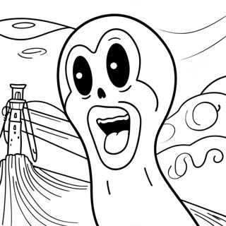 Scream Coloring Page 20141-18734