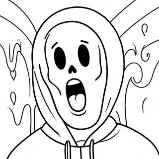 Scream Coloring Page 20141-18736