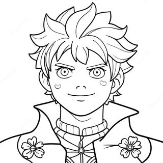 Black Clover Coloring Page 20171-18759