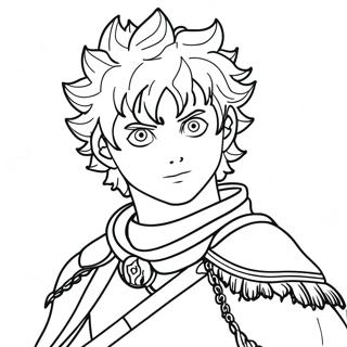 Black Clover Coloring Page 20171-18760