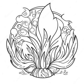 Elemental Coloring Page 201-162