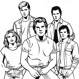 The Outsiders Coloring Page 20211-18790