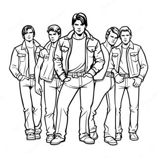 The Outsiders Coloring Page 20211-18791