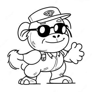 Dally Winston In Action Coloring Page 20212-18794