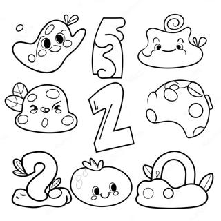 Numbers For Toddlers Coloring Page 20221-18800