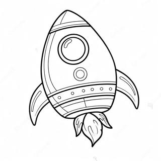 Rocket Ship Coloring Page 20231-18807