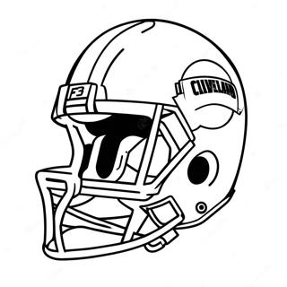 Cleveland Browns Logo Coloring Page 20251-18822