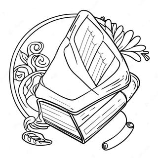 Yom Kippur Symbolic Coloring Page 20261-18830