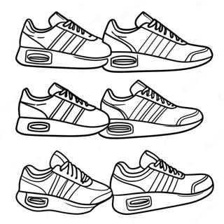 Adidas Sneakers Coloring Page 20272-18841