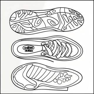 Adidas Sneakers Coloring Page 20272-18843