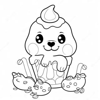 Puppycorn Coloring Page 20281-18847