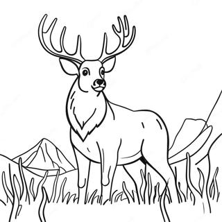 Buck Coloring Page 20291-18855