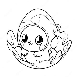 Pokemon Easter Egg Coloring Page 20331-18886