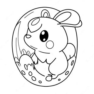 Pokemon Easter Egg Coloring Page 20331-18888