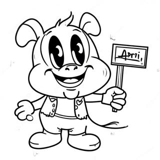 April Fools Day Coloring Page 20381-18928