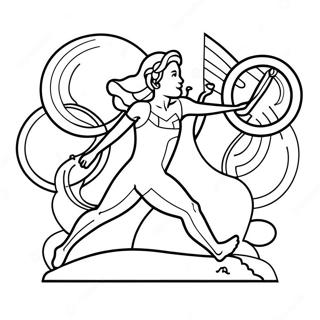 Olympics Coloring Page 20401-18942