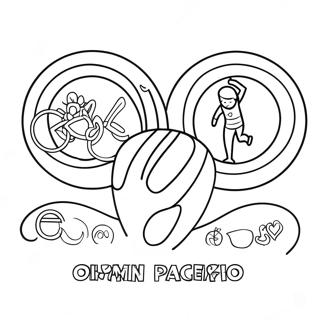 Olympics Coloring Page 20401-18943