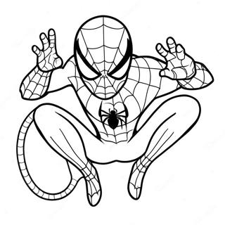 Spiderman Sonic Coloring Page 20421-18958