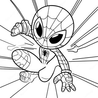 Spiderman Sonic Coloring Page 20421-18960