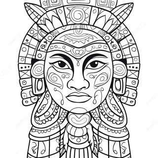 Totem Pole Coloring Page 20451-18983