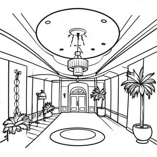 Hotel Coloring Page 20491-19016