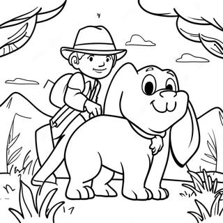 Ian And Barley Lightfoot Adventure Coloring Page 20502-19027