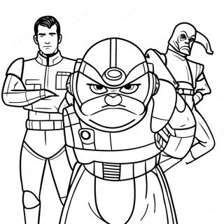 Star Wars Rebels Coloring Page 20511-19030