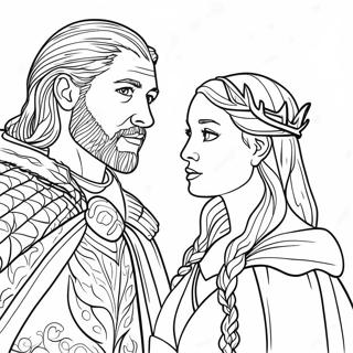 Game Of Thrones Coloring Page 20531-19046