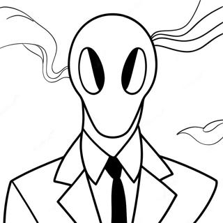 Slenderman Coloring Page 20541-19056