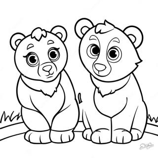 Cubs Coloring Page 20551-19062