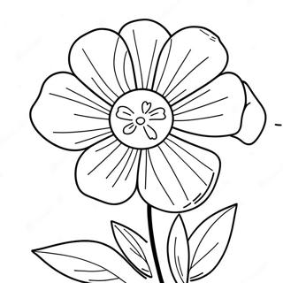 Buttercup Flower Coloring Page 20561-19071