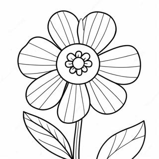 Buttercup Flower Coloring Page 20561-19072