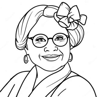 Best Aunt Coloring Pages