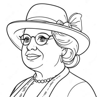 Best Aunt Coloring Page 20581-19087