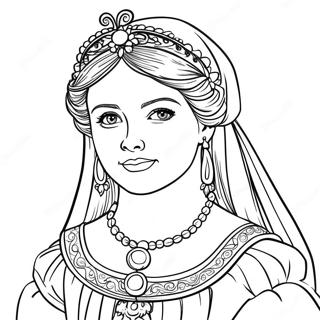 Isabella Encanto Coloring Page 20651-19142