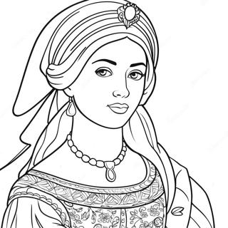 Isabella Encanto Coloring Page 20651-19143