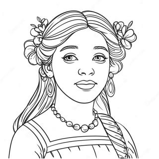 Isabella Encanto Coloring Page 20651-19144