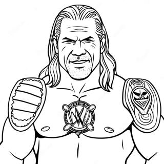 Wwe Coloring Page 20711-19192