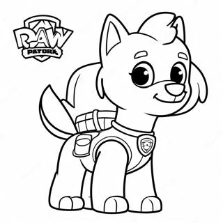 Rocky Paw Patrol Coloring Page 20782-19238