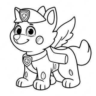 Rocky Paw Patrol Coloring Page 20782-19240