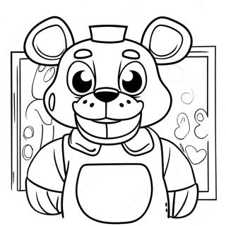 Fnaf Security Breach Coloring Pages