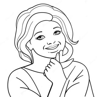 Mom Coloring Page 20832-19280