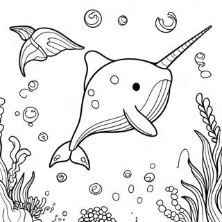 Not Quite Narwhal Coloring Page 20842-19288