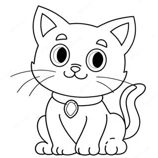 Super Kitty Coloring Page 20852-19294