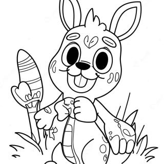 Nightmare Bonnie Coloring Page 20872-19311