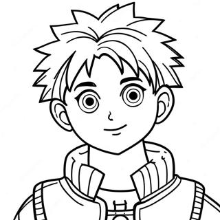 Hunter X Hunter Coloring Page 20892-19326