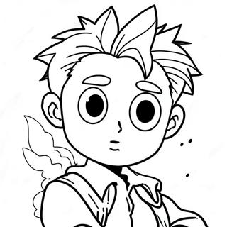 Hunter X Hunter Coloring Page 20892-19327