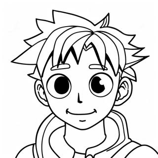 Hunter X Hunter Coloring Page 20892-19328